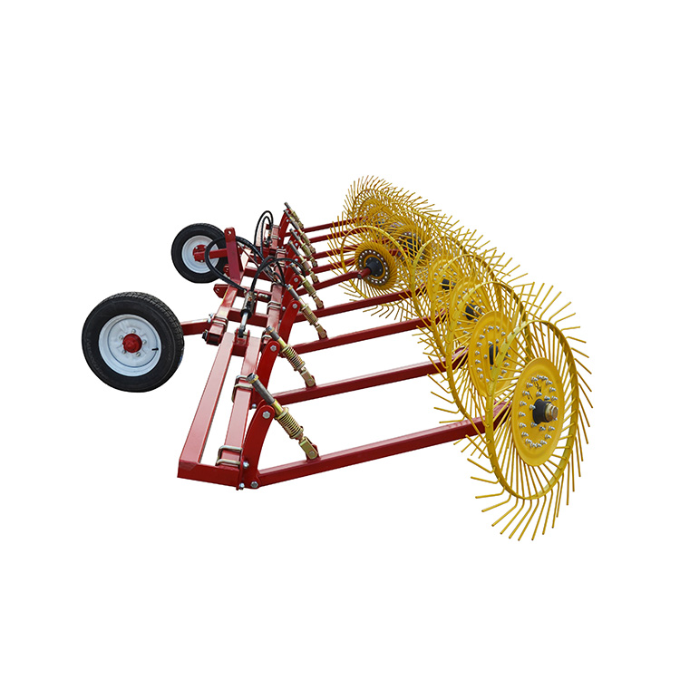Pirštų ratų šieno grūdai